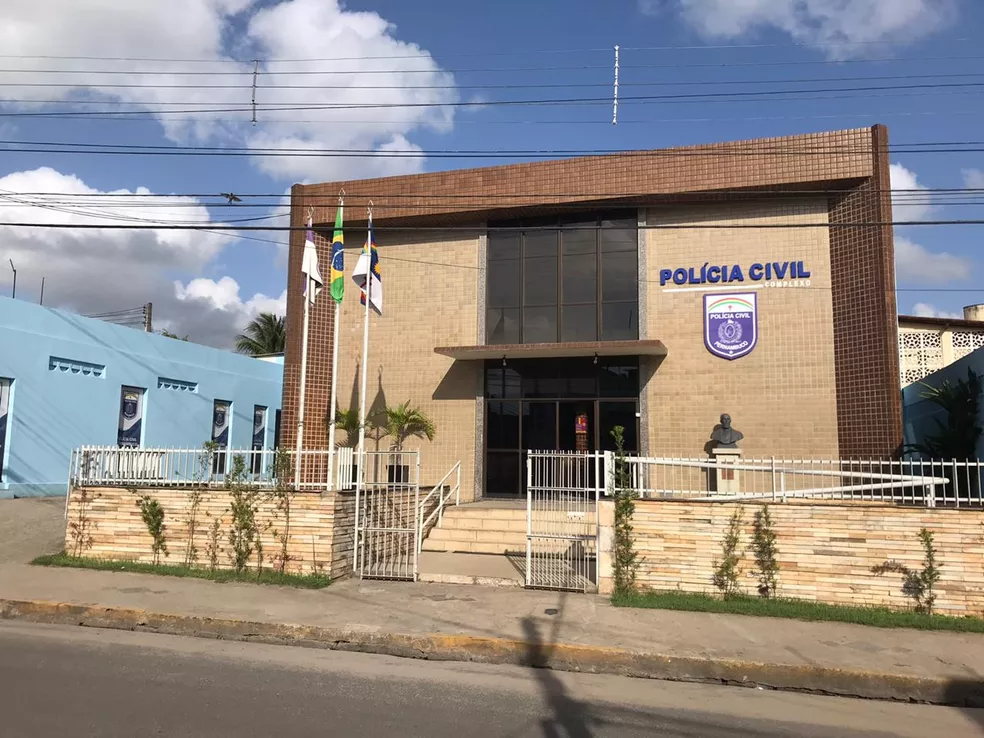 Delegacia de Goiana fica na Zona da Mata Norte de Pernambuco — Foto: Polícia Civil/Divulgação