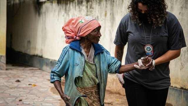 Maria das Graças, de 78 anos, perdeu contato com parentes há mais de 30 anos