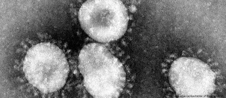 Imagens de microscópio do novo coronavírus Imagens de microscópio do novo coronavírus