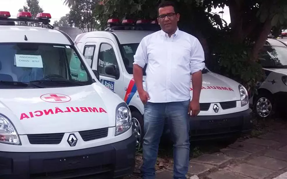 Vereador Pablo Campos que foi morto a tiros dentro de própria fazenda na Bahia — Foto: Reprodução/Redes Sociais