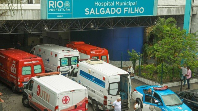 Bebê foi levado ao Salgado Filho