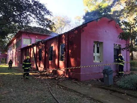 Museu de História Natural de Minas Gerais é parcialmente destruído após incêndio Museu de História Natural de Minas Gerais é parcialmente destruído após incêndio