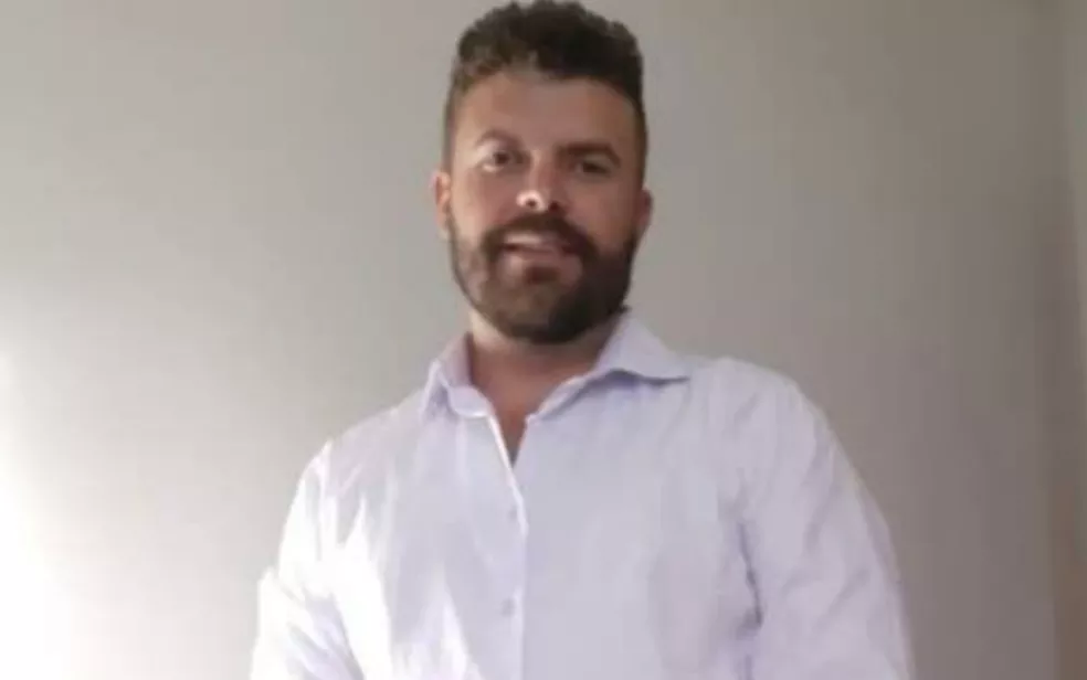 Helenito Alves dos Santos, de 37 anos, morreu durante briga com vizinho por causa de som alto em prédio de Valparaíso de Goiás — Foto: Reprodução/TV Anhanguera Helenito Alves dos Santos, de 37 anos, morreu durante briga com vizinho por causa de som alto em prédio de Valparaíso de Goiás — Foto: Reprodução/TV Anhanguera