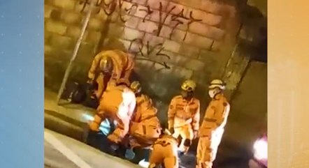 Militares quebraram concreto para resgatar suspeito