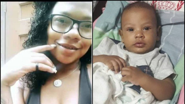 Marileide e seu filho de 4 meses foram mortos na Gardênia Azul