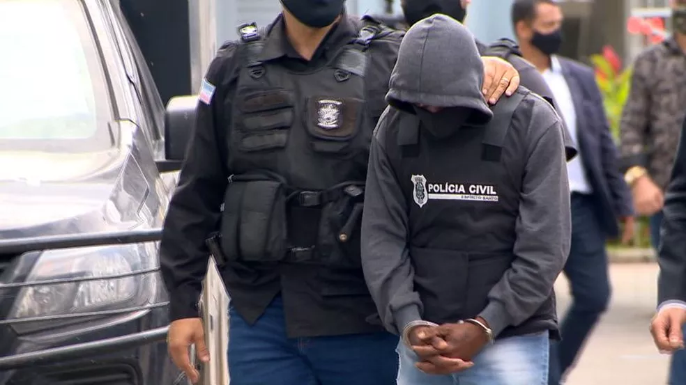 Tio suspeito de estuprar sobrinha no ES — Foto: Ari Melo/TV Gazeta