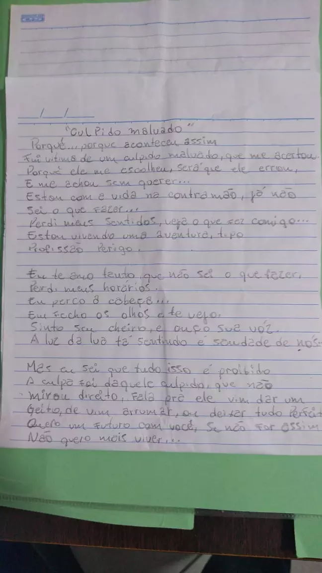 Pastor enviava cartas à vítima Pastor enviava cartas à vítima