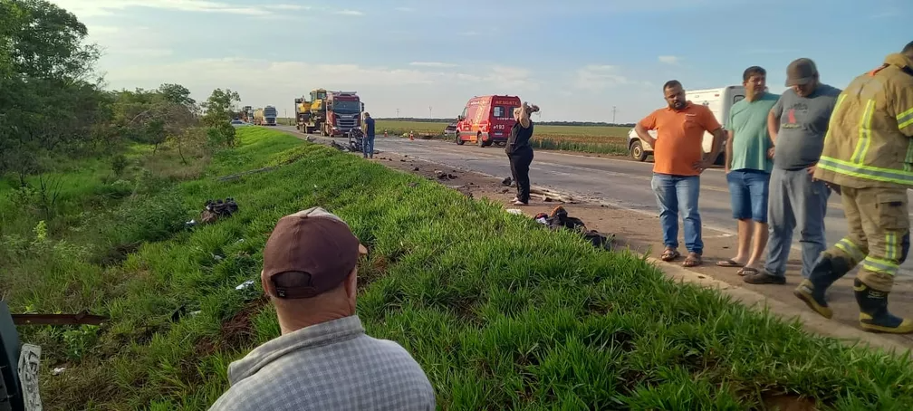 Acidente na BR-174 deixou mais de 10 mortos — Foto: Divulgação