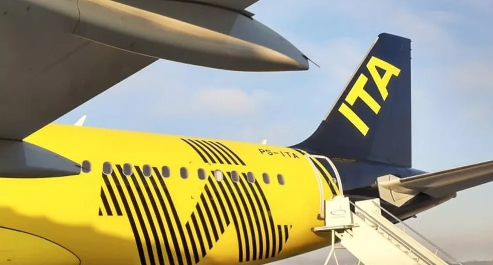Aeronave da Itapemirim — Foto: ITA Transportes Aéreos/Divulgação