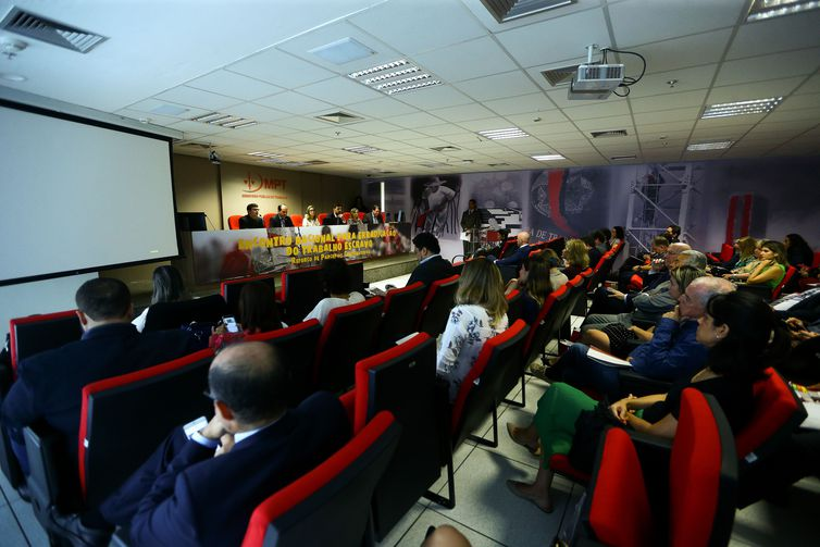 Marcelo Camargo/Agência Brasil O Ministério Público do Trabalho promove o “Encontro Nacional para Erradicação do Trabalho Escravo: Reforço de Parcerias Contributivas