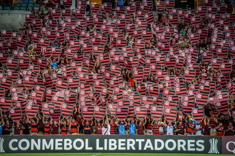 Torcida do Flamengo no Maracanã em partida contra o Peñarol (Foto: Divulgação/Alexandre Vidal) Torcida do Flamengo no Maracanã em partida contra o Peñarol (Foto: Divulgação/Alexandre Vidal)