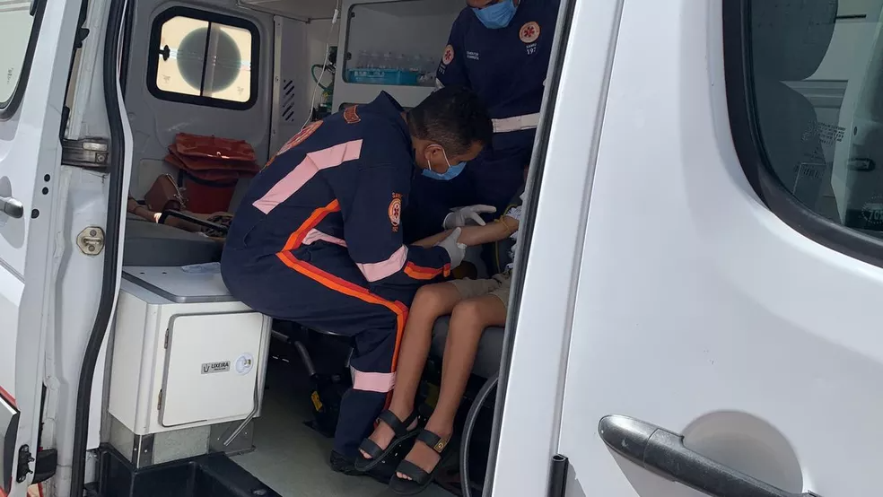 Criança foi suspostamente envenenada por mulher suspeita de matar a companheira com golpes de faca, em João Pessa — Foto: Walter Paparazzo/G1 PB