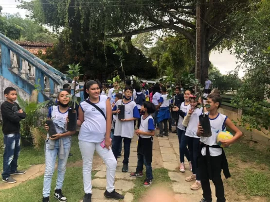 Prefeitura de Teixeira realiza ações com estudantes da Escola Municipal Vila Vargas para celebrar o Mês do Meio Ambiente