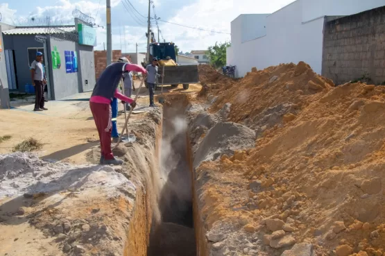 Prefeitura continua com obras de drenagem no bairro Mirante do Rio