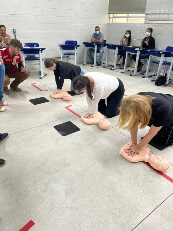 Séc. de Saúde realizou treinamento de primeiros socorros em resposta a desastres; iniciativa foi parte da campanha SOS Chuvas