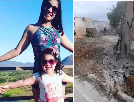 Vídeo – Mãe e filha morrem após carreta desgovernada invadir casa no interior da Bahia