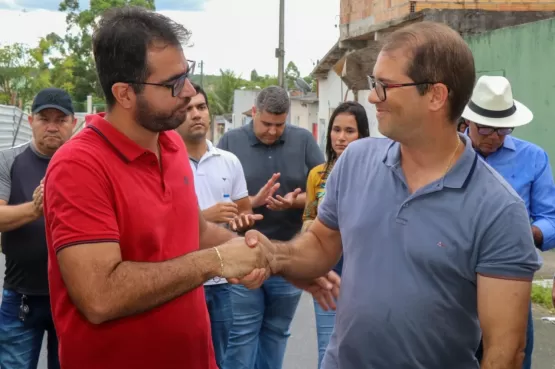 Prefeito Dr. Marcelo Belitardo anuncia a retomada da construção do Centro Municipal de Educação Infantilno bairro Liberdade I