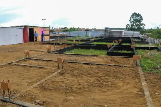 Prefeito Dr. Marcelo Belitardo anuncia a retomada da construção do Centro Municipal de Educação Infantilno bairro Liberdade I