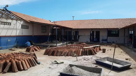 A maior escola do município de Mucuri recebe reformas e adequações na sua estrutura física em Itabatã